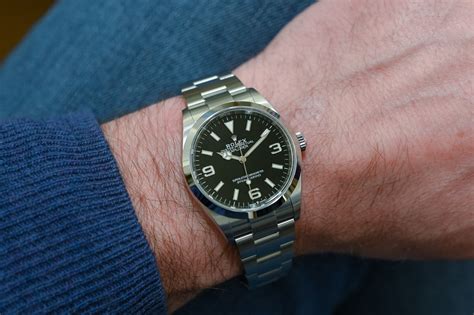 rolex explorer bracelet size|rolex explorer 36mm 124270.